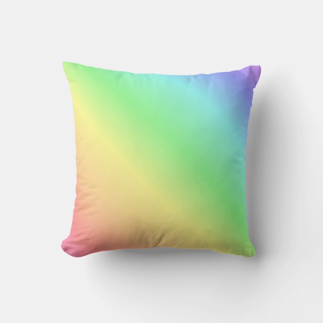 Rainbow 2 Muster Kissen (Vorderseite)