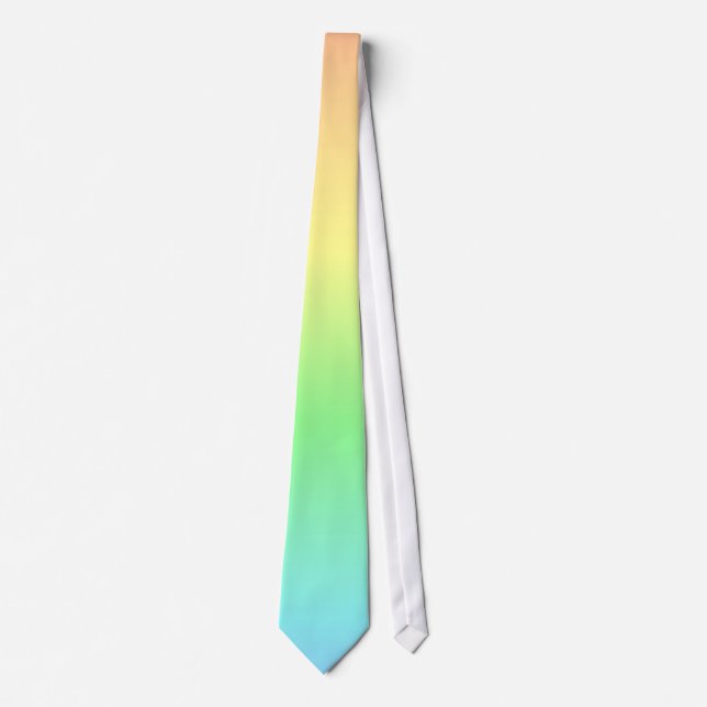 Rainbow 2 Muster Krawatte (Vorderseite)