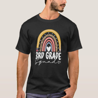 Rainbow 3. Platz der dritten Klasse für Lehrer T-Shirt