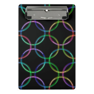 Rainbow 3D-Sicherungsringe + Ihre Ideen Mini Klemmbrett