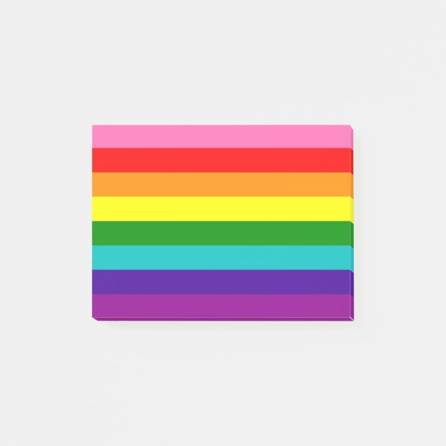 Rainbow 8 Prix Post-it Klebezettel (Vorderseite)