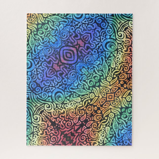 Rainbow Abstrakt (Vertikal)