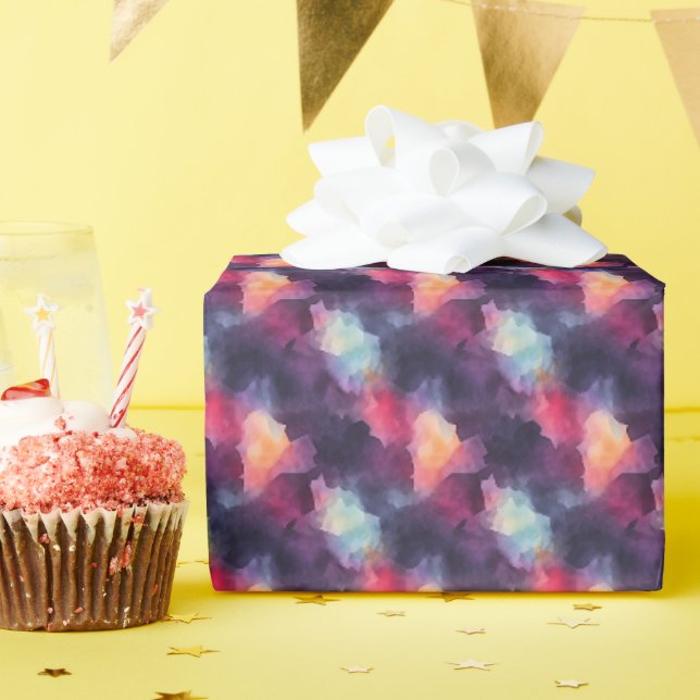Rainbow Abstrakt Geschenkpapier (Geburtstagsparty)