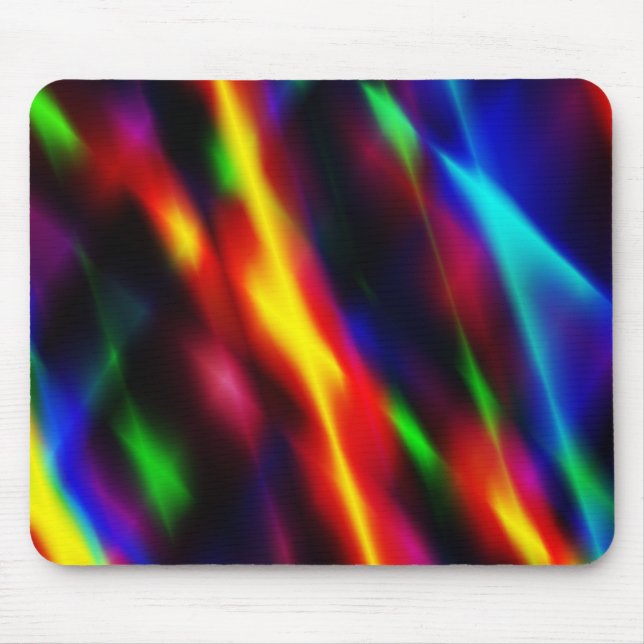 Rainbow Abstrakt Mousepad (Vorne)
