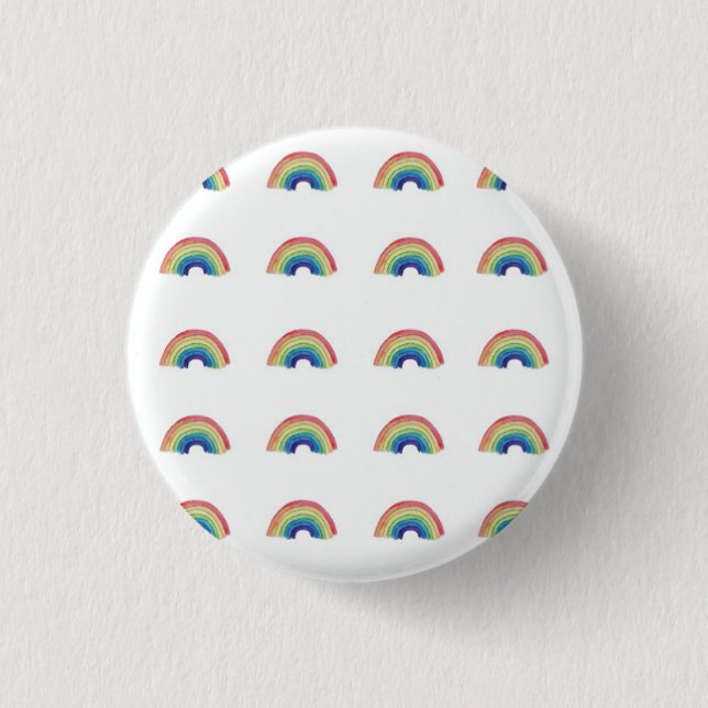 Rainbow Abzeichen Button (Vorderseite)