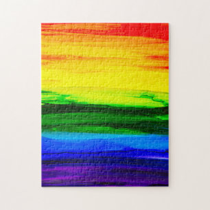 Rainbow Alcohol Tinte Abstrakt
