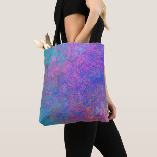 Rainbow Alcohol Tinte, hell Abstrakt Tasche