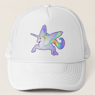 Rainbow Alicorn Truckerkappe