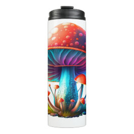Rainbow Amanita Muscaria Thermosbecher