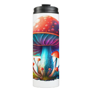 Rainbow Amanita Muscaria Thermosbecher