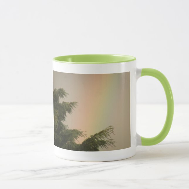 Rainbow and Trees Tasse (Rechts)