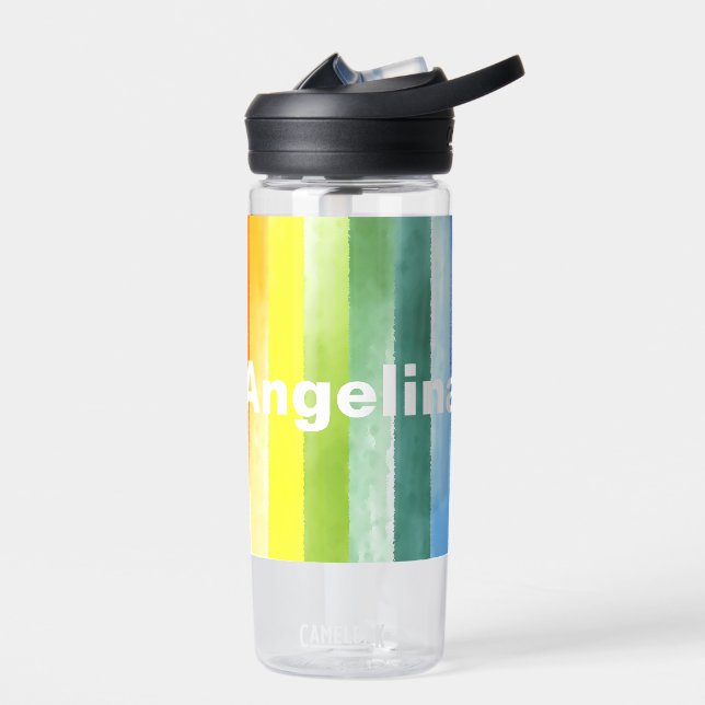 Rainbow Aquarellschule Trinkflasche (Links)