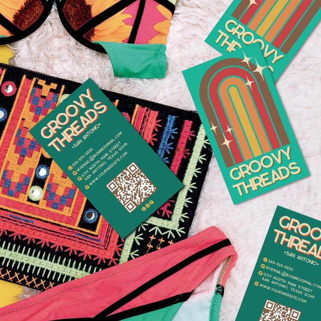 Rainbow-Arch-Bling-Stars der 70er Jahre Visitenkarte (Von Creator hochgeladen)