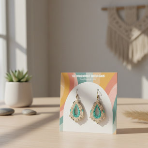 Rainbow Arch Earring Necklace Juwelier Display Car