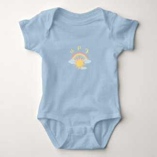 Rainbow Armenian alphabet Baby Bodysuit Strampler