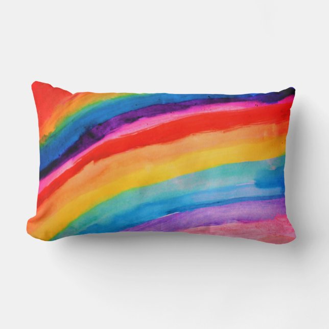 Rainbow Art Lendenkissen (Vorderseite)