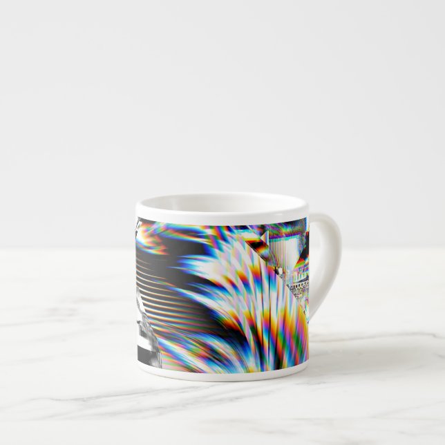 Rainbow Assault Espressotasse (Vorderseite Rechts)