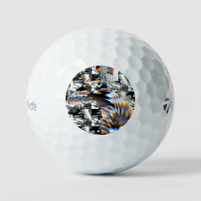 Rainbow Assault Golf Balls Golfball (Vorderseite)