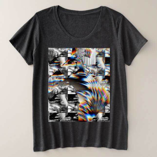 Rainbow Assault Plus Size T - Shirt (Design vorne)