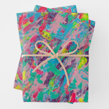 Rainbow Ästhetische Abstrakte Printwerbung