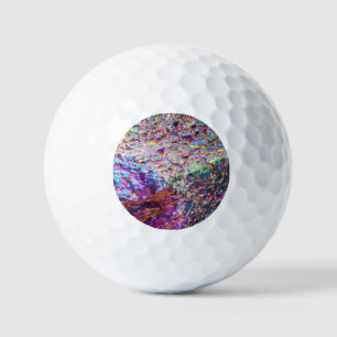 Rainbow Aura Crystals Golfball