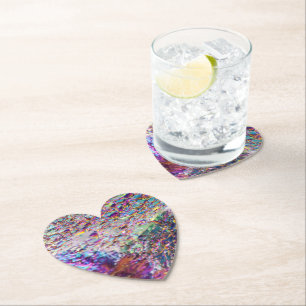 Rainbow Aura Crystals Untersetzer