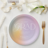 Rainbow aura moderne bunte Typografie grad
