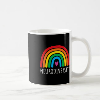 Rainbow Autism Awareness Montag Mens Kaffeetasse
