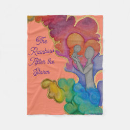 Rainbow Baby Fleece Blanket