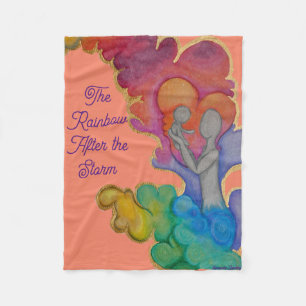 Rainbow Baby Fleece Blanket
