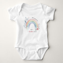 Rainbow Baby Miracle Strampler