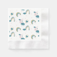 Rainbow Baby Pastel Pattern - Whimsisches Kinderzi