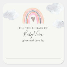 Rainbow Baby Showhalle Square Sticker