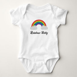 Rainbow Baby Strampler
