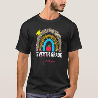 Rainbow Back to School Hello Sev T-Shirt