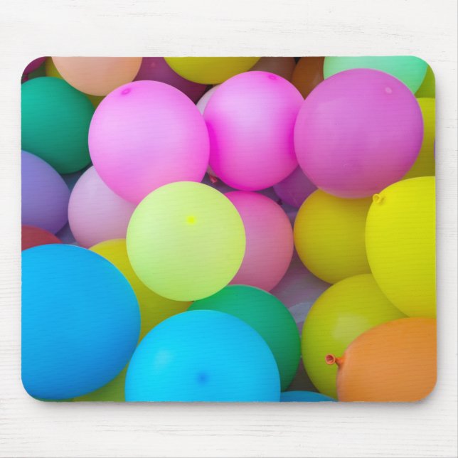 Rainbow Balloons Mousepad (Vorne)