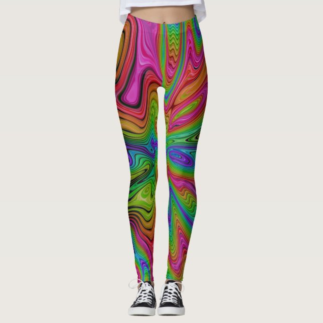 Rainbow Beams Bulge Leggings (Vorderseite)