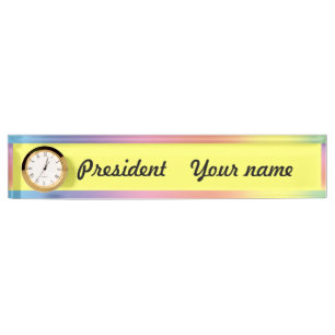 Rainbow Beauty Medium - Namensplakette