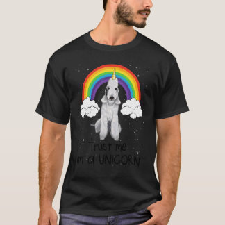 Rainbow Bedlington Terrier Vertrau mir, ich bin ei T-Shirt