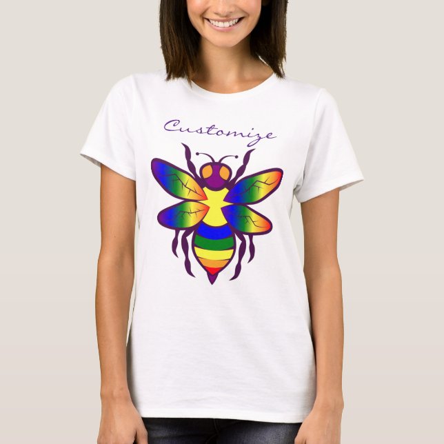 Rainbow Bee Thunder_Cove T-Shirt (Vorderseite)