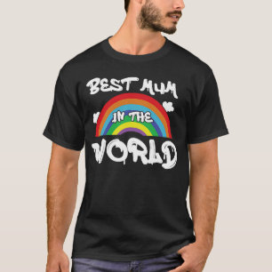 Rainbow Best Mama in World Liebe Mommy Mama 2023 M T-Shirt