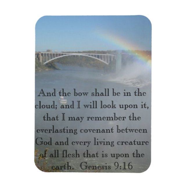 Rainbow Bible Scripting Magnet (Vertikal)