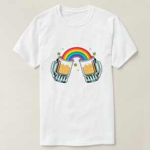 RAINBOW BIER KUNSTBAR FÜGEN IHREN EIGENEN NAMEN/DI T-Shirt