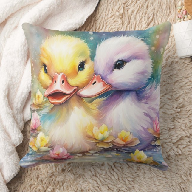 Rainbow Birds Duck 4 Kissen (Decke)