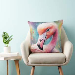 Rainbow Birds Flamingo 2 Kissen