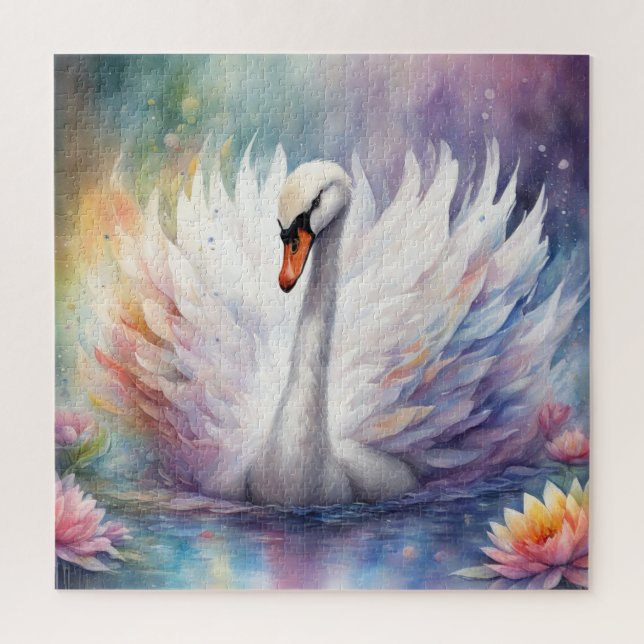Rainbow Birds Swan 1 (Vertikal)