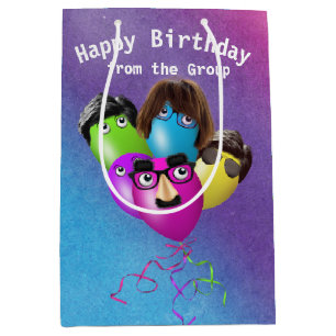 Rainbow Birthday Balloons von der Gruppe Mittlere Geschenktüte