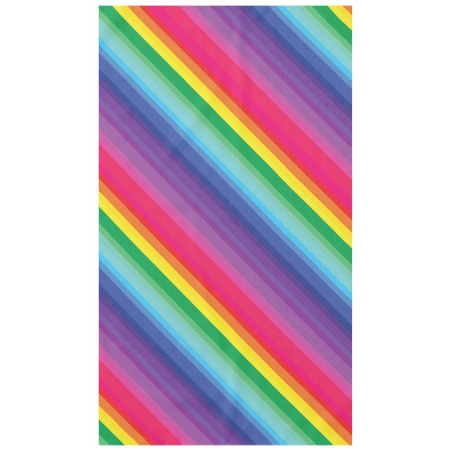 Rainbow Birthday Party Tischdecke (Vorderseite)