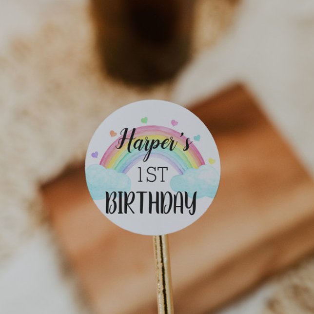 Rainbow Birthday Sticker (Von Creator hochgeladen)