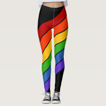 Rainbow Black Diagonal